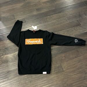 Diamond Supply Co. Low Life Crew Neck Sweatshirt new Shirt Mens Size XL